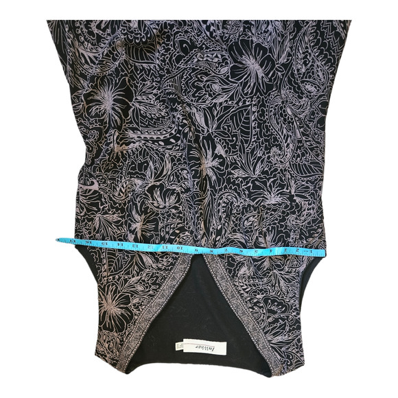 InWear Size 12 Sleeveless Floral V-Neck Short Length Dress - Picture 5 of 7